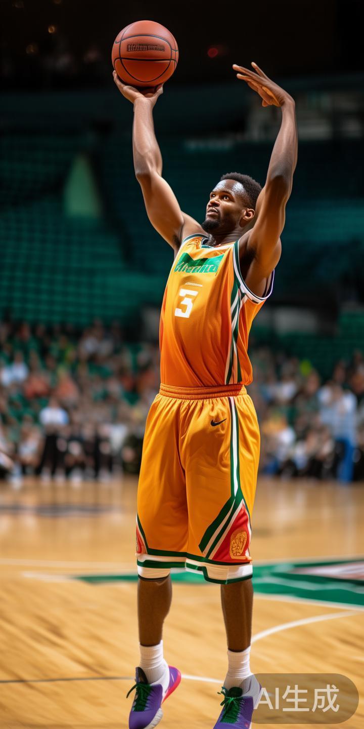 以一位国家队篮球运动员为例，他早年技术平平，但通过